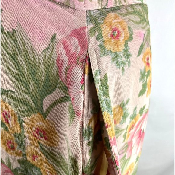 Vintage Cottage Core Lizsport Front Button Down Maxi Skirt, Women’s 16 - Picture 9 of 15